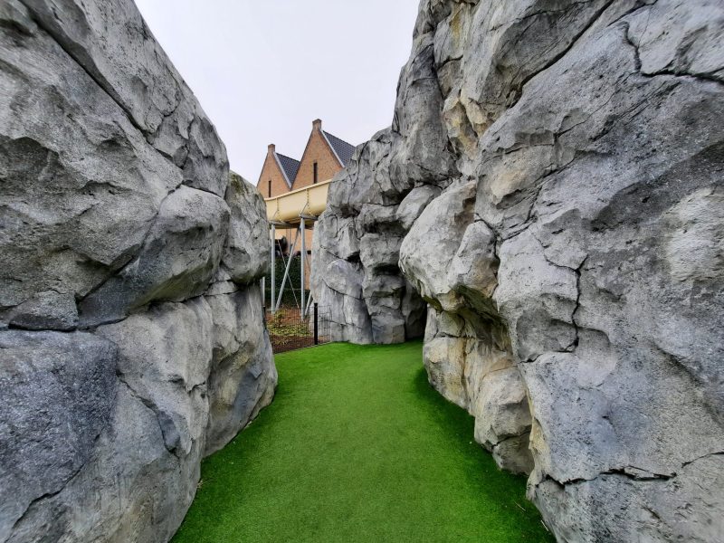 Rockwork Above Water