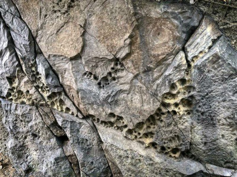 Rockwork Above Water
