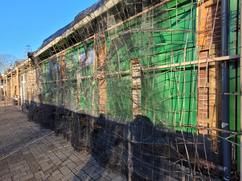 Placing mesh