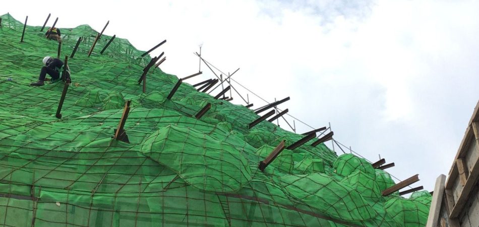 Placing mesh